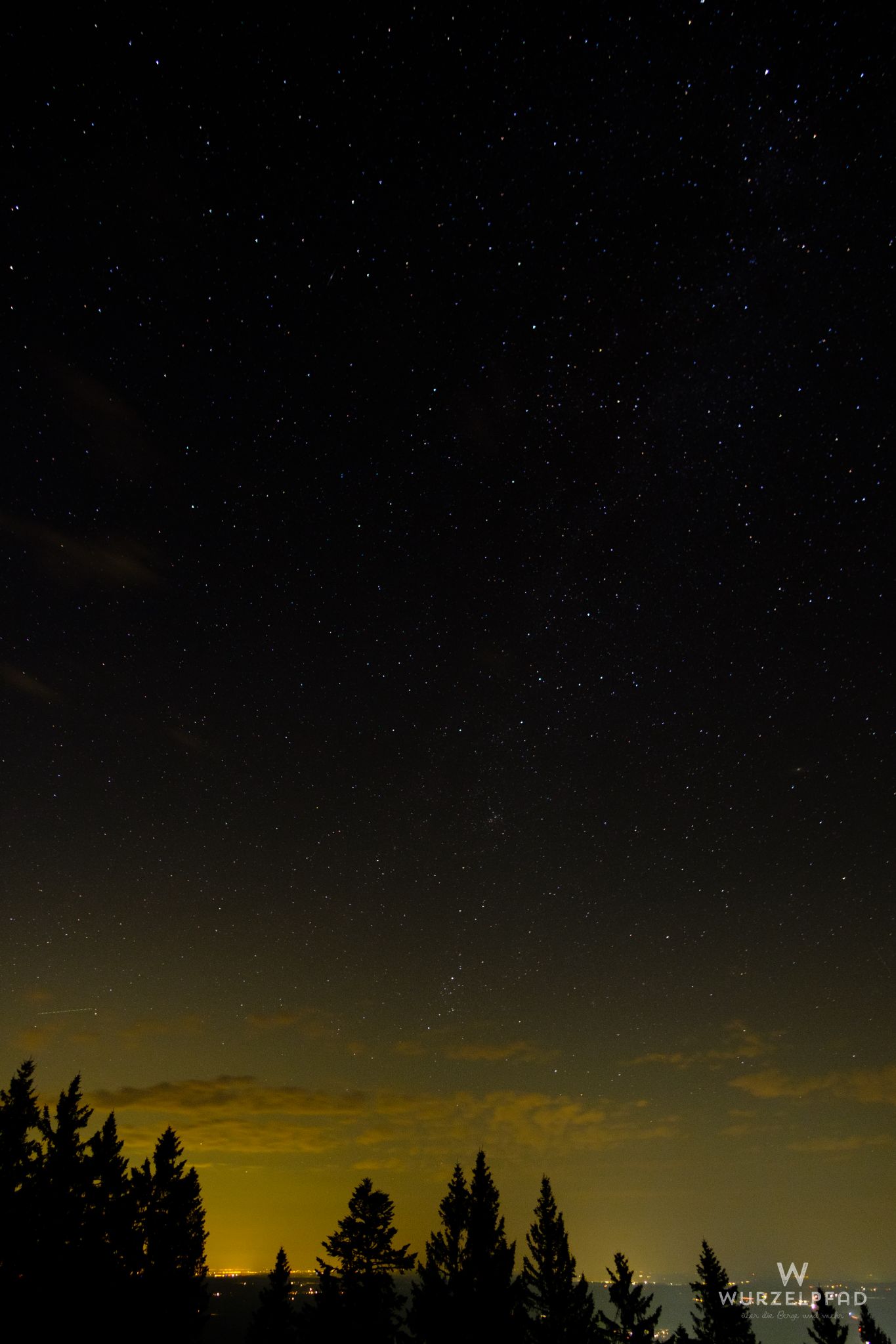 Nachthimmel vom Heiglkopf
